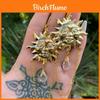 Sun Goddess Bohemian Crystal Earrings With Gold Plating For Women And Men