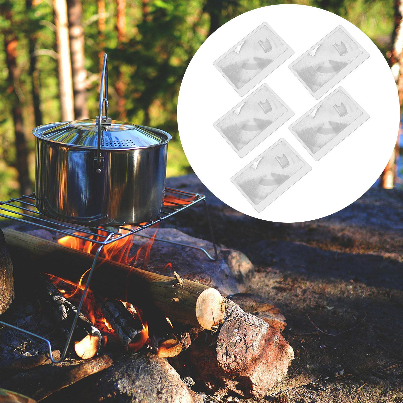 

5 Pieces Magnifying Lens Cards Credit Card Size Reading Aid Clear Loupe Magnifier Thin Fresnel