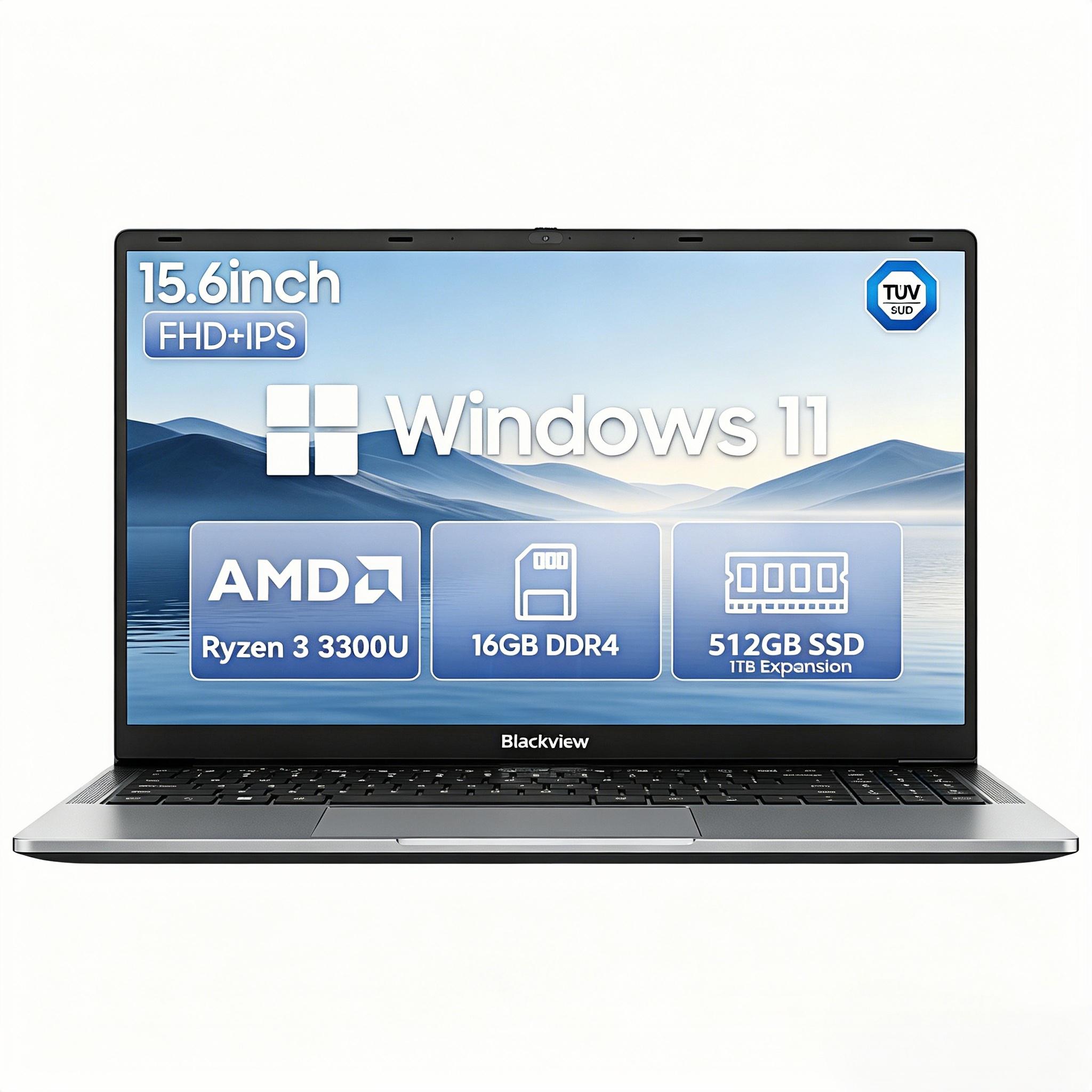 Laptop Blackview Acebook 6 AMD Ryzen 3300U 16GB RAM 256GB SSD Grafică Integrată Windows 11 Home 16+512 gri