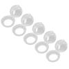 Stove Knob Safety Covers Hard Heatproof PC Childproof Oven Knob Locks for Knob Diameter Less Than 2.4in