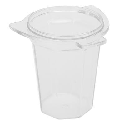 51mm Kahve Dozlama Kabı 100ml Kahve Tozu Besleyici Koklama Bardağı Kalınlaştırılmış PC Antistatik Şeffaf