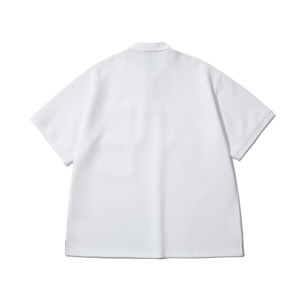 Moif [Ss24]Wide Polo H/S Shirt / Off White