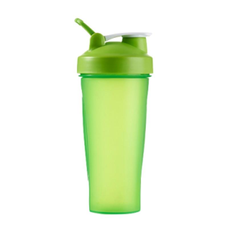 Customized Logo Pp Sports Shaker Bottle 600ml Fitness Portable Water Bottle