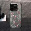 Applicable To iPhone17ProMax Christmas Snowflake Feather Mobile Phone Protective Case Apple 15/14 Niche 16 Simple