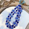 1Pcs Anti-Loss Key Wrist Strap Fashion Dopamine Matte Bead Pendant Adjustable Wristband for Shopping Dating