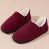 Fashion Light Non Slip Cotton Slippers Women Comfort Faux Fur House Cotton Slippers Woman Winter Mix Color Flat Heel Cotton Shoes Mujer