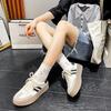 Casual Retro Thick Sole Heightening Casual Board Shoes Little White Shoes Women's Leather Classic Versatile Women