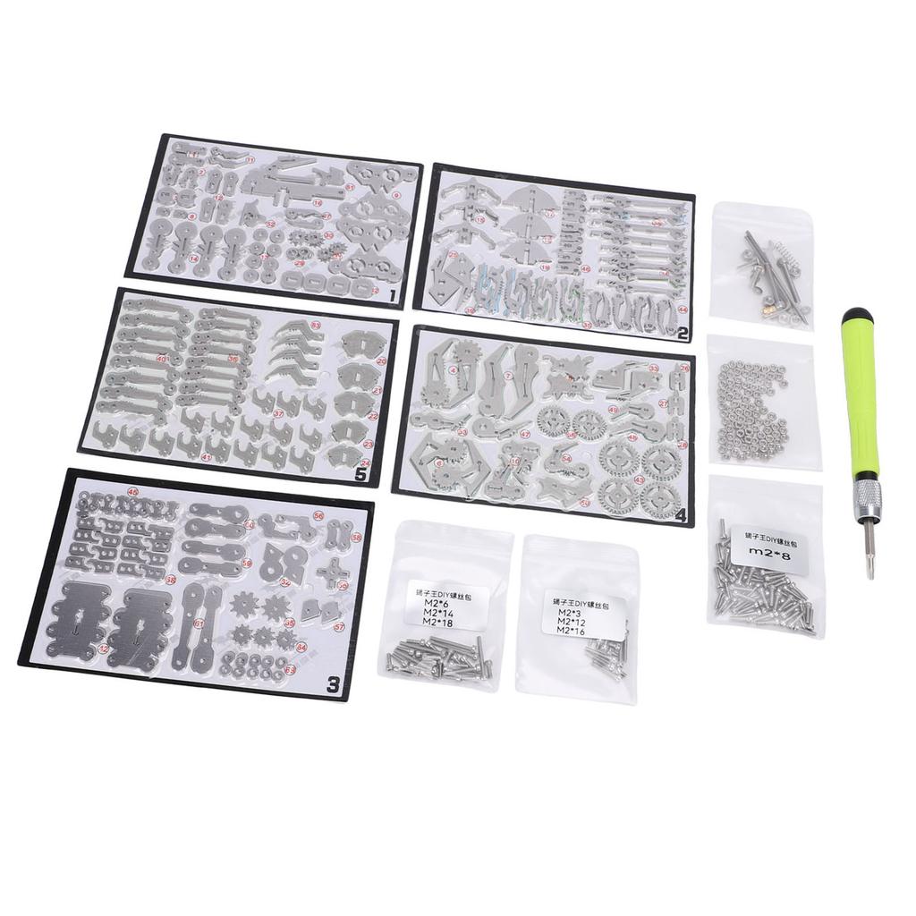 3D Metal Puzzles Kit To Build STEM Educational Toy   Mechanical Puzzle Building Blocks for Kids Adults
