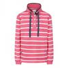 Lazy Jacks Womens/Ladies Striped Pique Sweatshirt