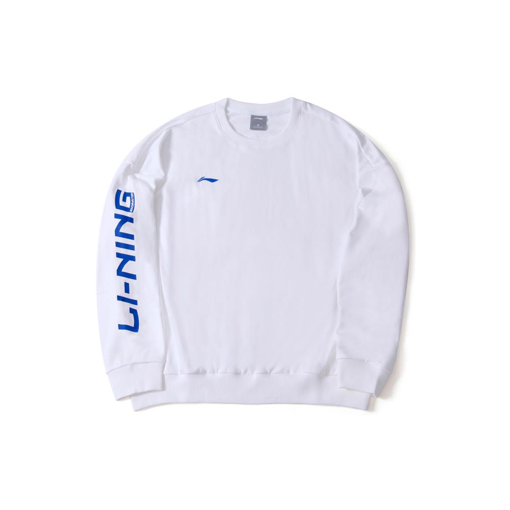 Li Ning Sweatshirt Unisex Standard White Couple s AWDRF73-3 L