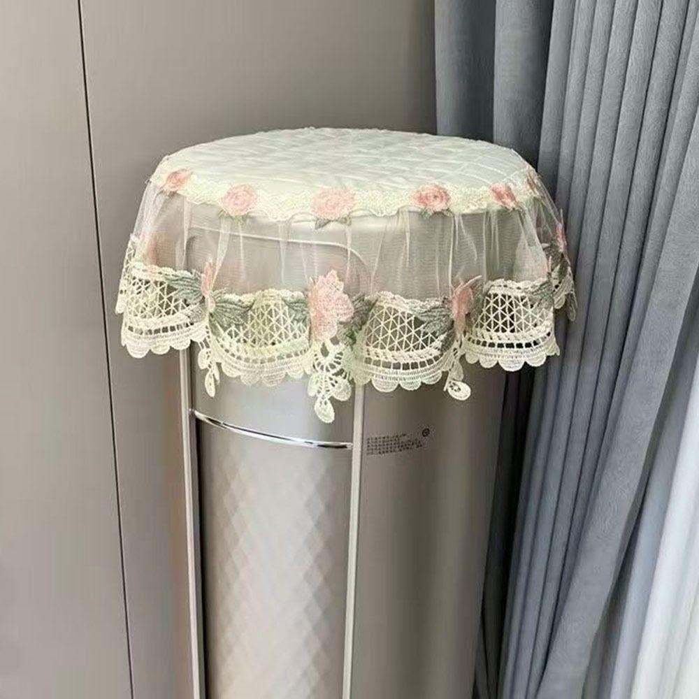 Dustproof Round  Air Conditioner Cover Universal Fit Split Front Frame AC Cloth  Living Room