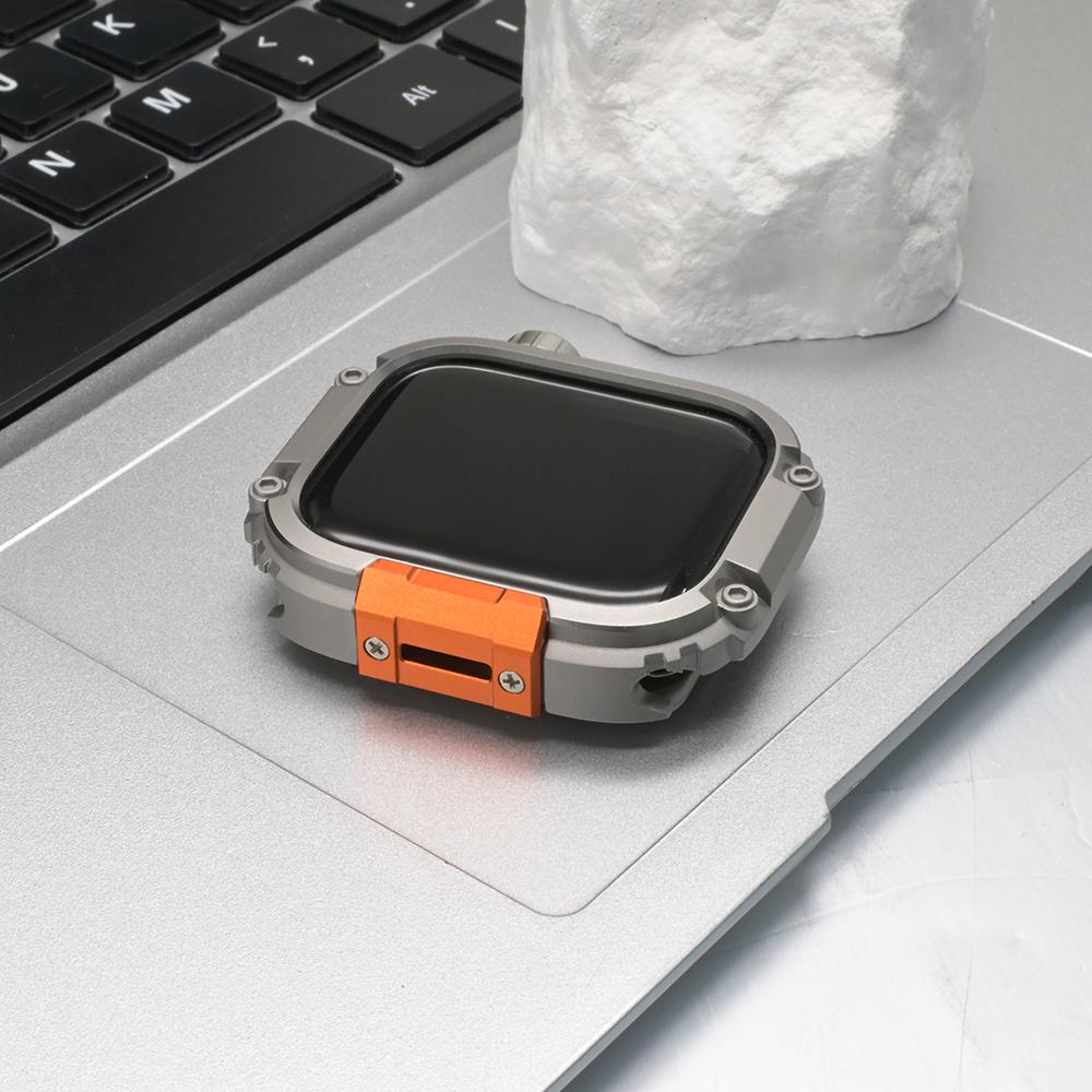 Stainless Steel Watch Case for Apple Watch Series 11 10 46mm Metal Frame Protection Shell Cover For iwatch 10 46MM Accessories