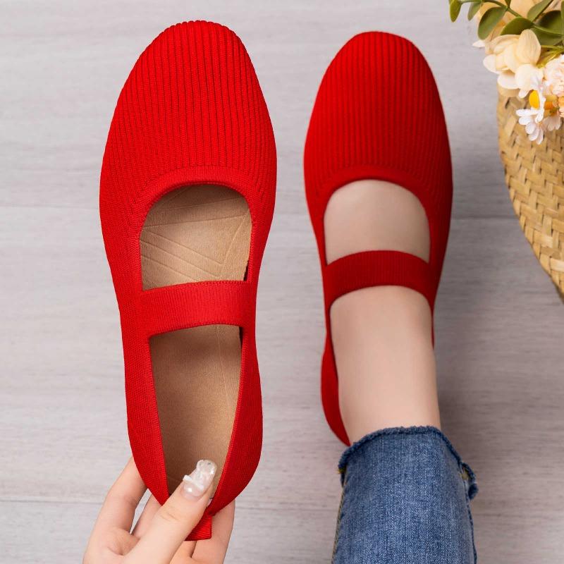 Shoes women's shoes versatile spring new soft-soled casual shoes one-pedal mother shoes light walking shoes