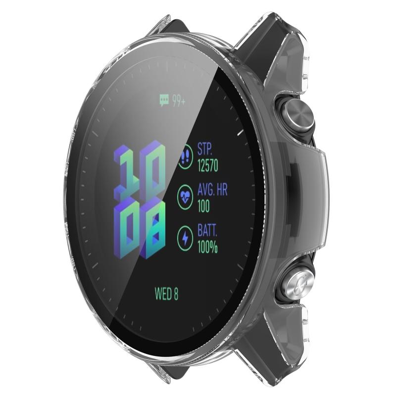 Protective for Case & Film for GarminForerunner 955 Scratch-Resistant Frame Flexible Film Wear Resistant for Shell