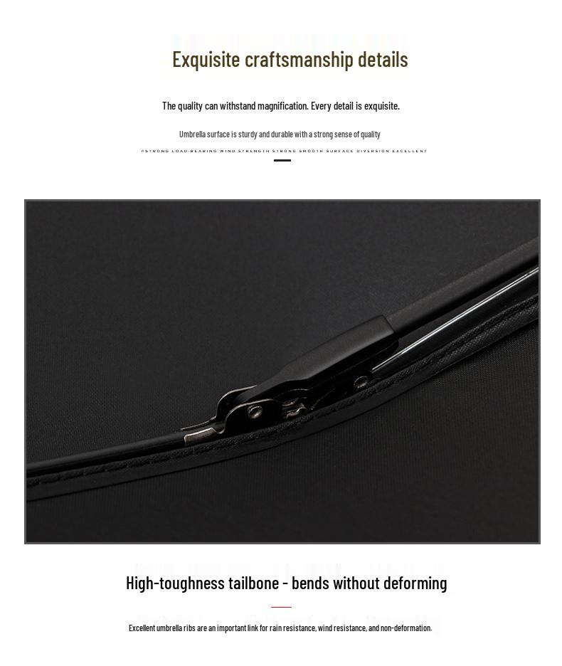 Enhanced Automatic Folding Umbrella for Men & Women: Dual-Use Sun & Rain Protection with Thickened Sunshade & UV Shield