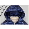 Children Winter Boys Girls Jacket Coat Thick Kids Warm Light Down Coat Zipper Hooded Outwear Cartoon Warm Coat