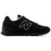 Niko And ... X New Balance NB 574 Low Top Casual City Commute Running Shoes Unisex Black Sneakers U574NAB