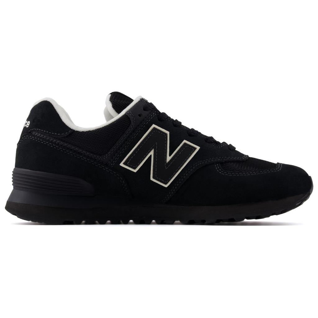 Niko And ... X New Balance NB 574 Low Top Casual City Commute Running Shoes Unisex Black Sneakers U574NAB