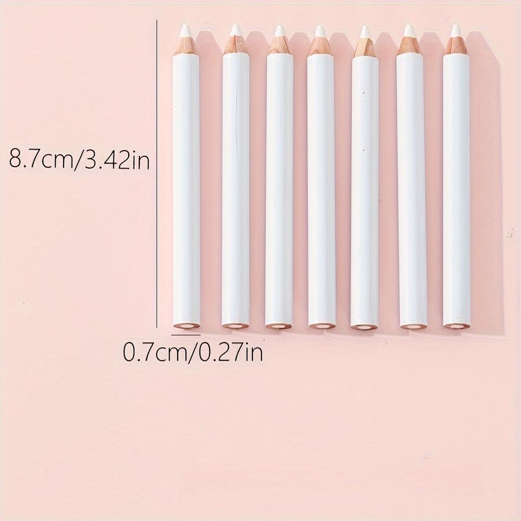 4 Stück Weißer Schneiderstift Modekleid Markierer Nähwerkzeuge Kreide Schnittfrei Schneider Bekleidung Bleistift Nähzubehör Stoffstifte