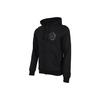 adidas Lifestyle Printed Zip-Up Hoodie Long Sleeve Jacket Men's Black