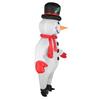 1,80 m Schneemann Aufblasbares Kostüm Wasserabweisend Lustiger Schneemann Aufblasanzug für Hallowmas Karneval Cosplay Party