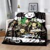 1pc Ghostbusters Stay Puft Marshmallow Man Ghost Busters Ecto 1 Car Home Decor Throw Blanket, Couch Cover, Outdoor .B026