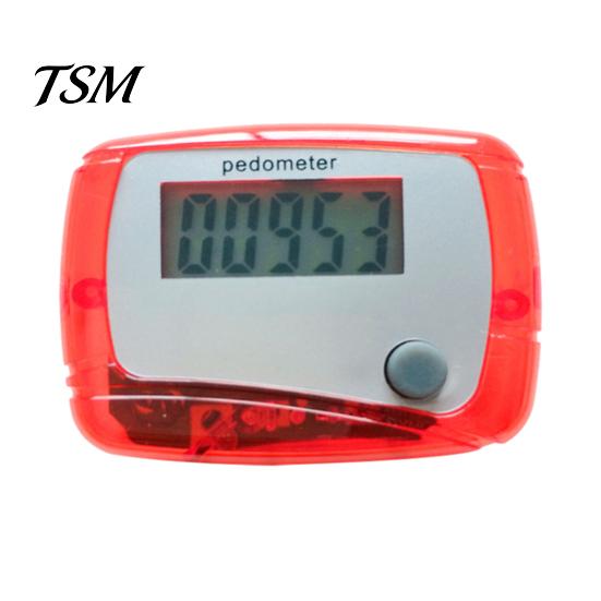 Mini podómetro Digital portátil LCD deportes caminar correr contador de pasos medidor