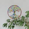 Life Tree Wall Hanging Epoxy Resin Mold Wall Decoration Hanging Silicone Mould