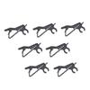 3/5/10Pcs Lavalier Microphone Clip Mic Lapel Collar Clamp Mount Microphone Accessories Kit for Video Conferences