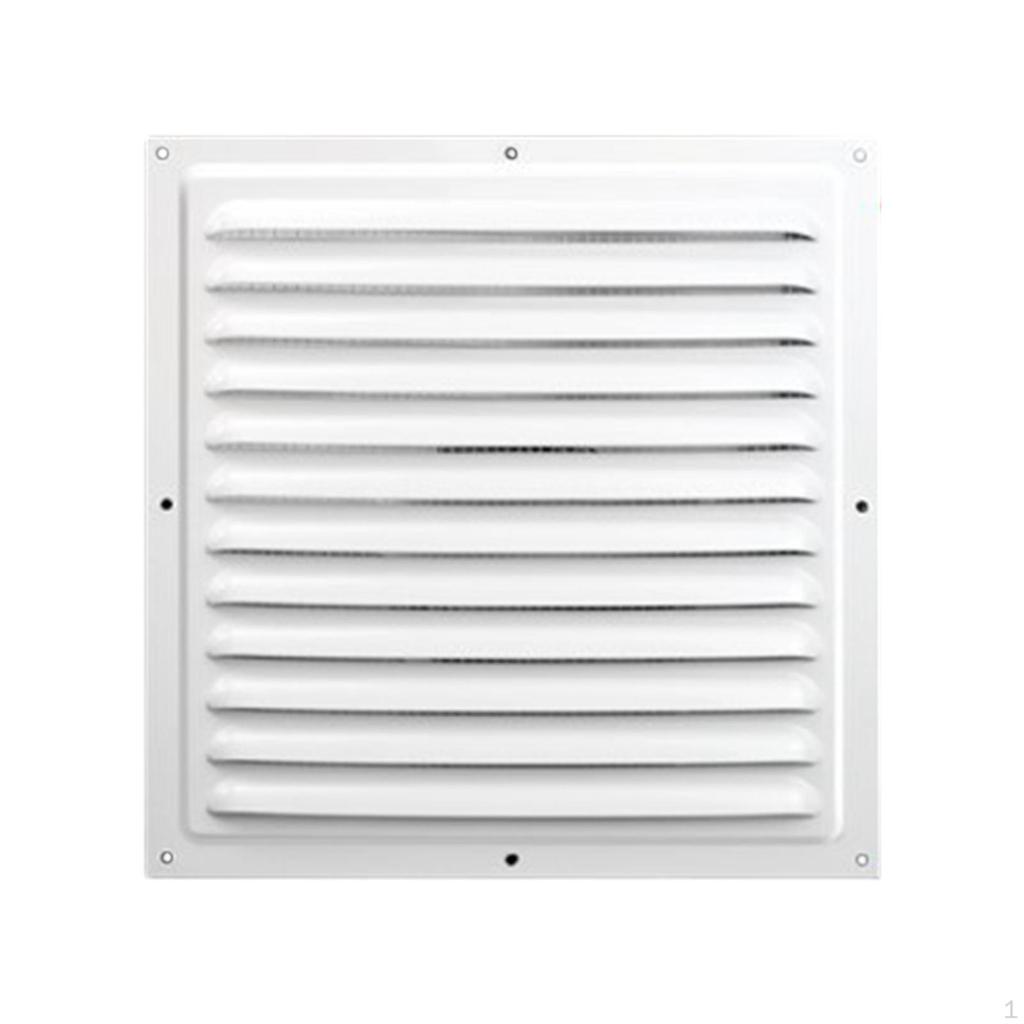 Air Vent Cover Return Grill Aluminum Alloy Square Ventilation Grille for
