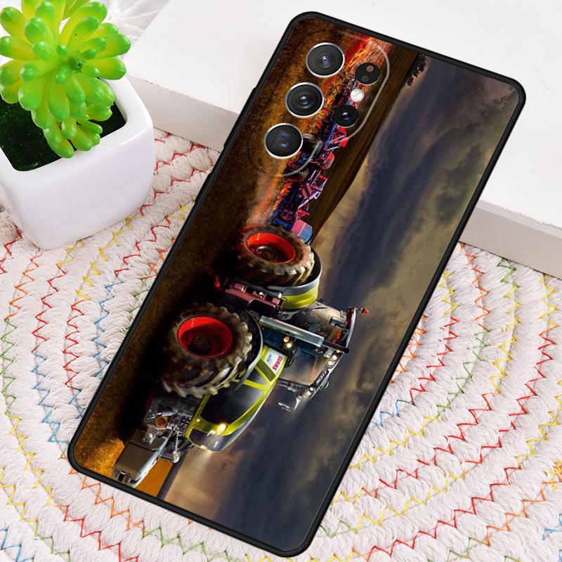 Farm Vehicle Tractor Style Phone Case for Samsung Galaxy Note 10 Pro S26 Ultra S23 S24 FE S25 S21 S22 PLUS Shockproof Cove