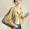 Large Capacity Black Brown Shoulder Bags For Women Large Shopper Bag Solid Color Soft Leather Crossbody Handbag Lady Travel Tote Bag