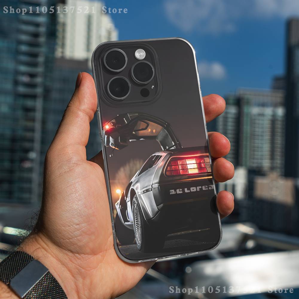 

Movie Back The F-Future Phone Case For iPhone 17,16,15,14,13,12,11 Pro,Max,Plus,X,XS,XR,SE4,E Mini Transparent Soft Cover iPhone17