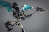Robodo Original Version Shin Getter Robo Shin Getter 1 Threezero Arranged Version Black Made of Alloy Scarf Is Made of Cloth Painted Movable Figure