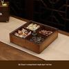 New Chinese Style 4-Compartment Acrylic Snack Box
