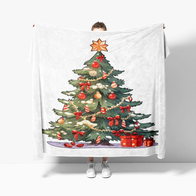 Wohndekoration Plüsch Überwurf Sofadecke Tagesdecke Bett flauschig weiche Decken Dekor Plaid Modern Halloween Frohe Weihnachten Winter