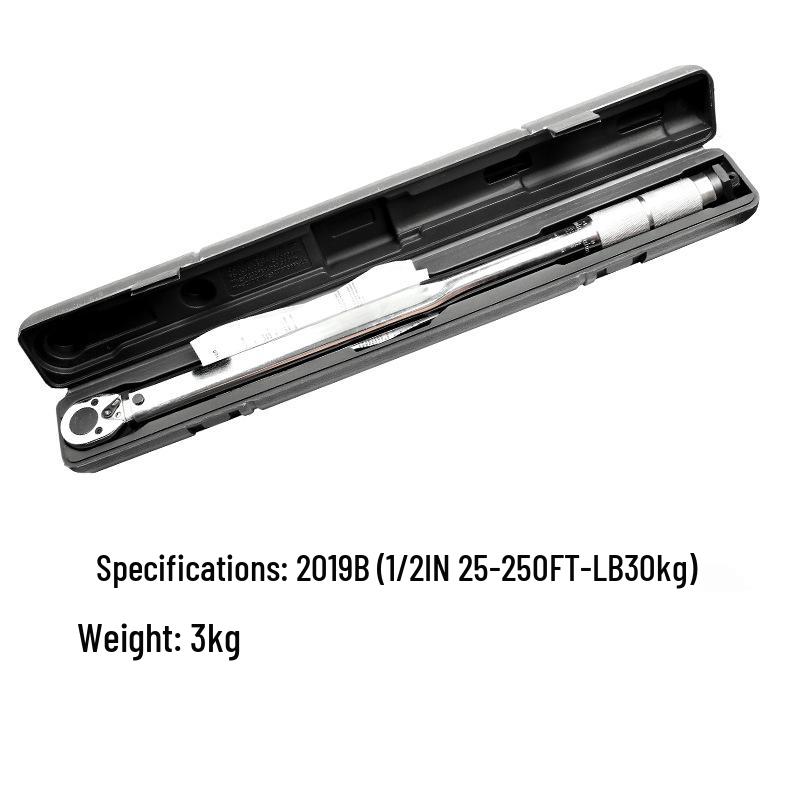 Multi-functional Torque Wrench Set: Chrome Plated 45 Steel, Embossed Scale for Automotive Repair