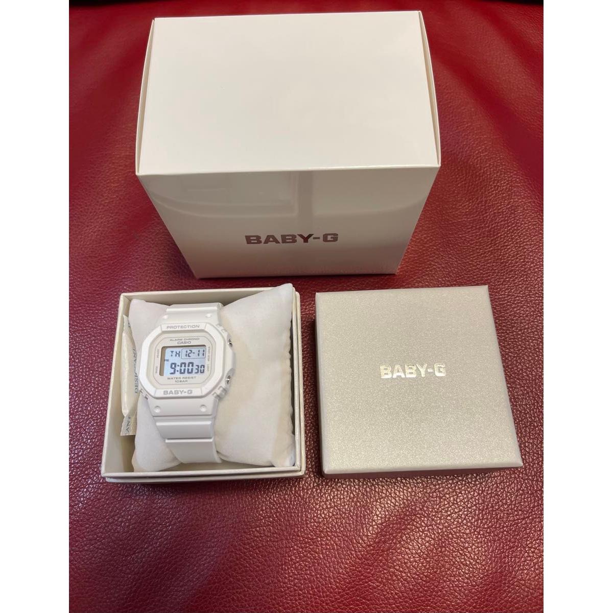 BABY-G CASIO digital watch white unused item
