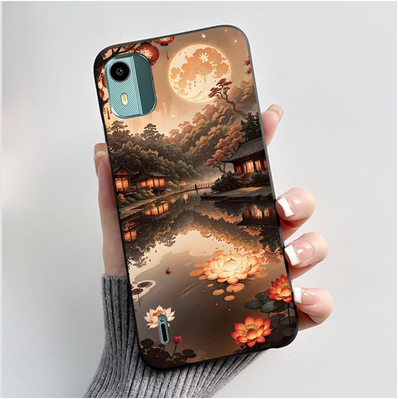 Soft TPU Case For Nokia C12 Cute Love Rabbit Funny Shockproof Silicone Phone Case For Nokia C12 Plus Pro Back Cover C 12 Fundas
