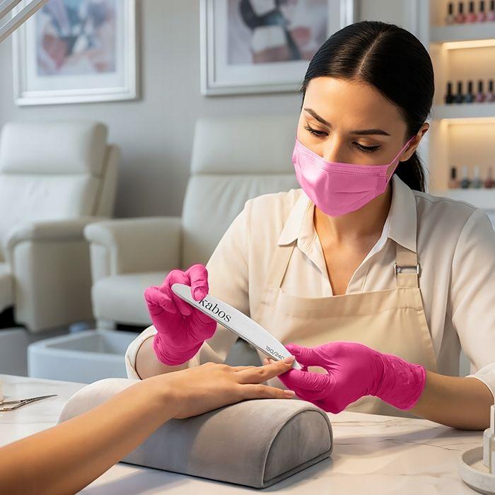 Lime à Ongles - Kabos - Lot de 10 - Grain 150/240 - Double Face Ergonomique