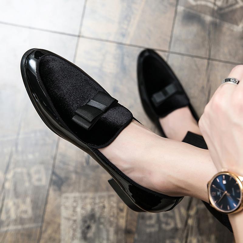 Fashion New Luxury Fashion Decoration Suede Driving Shoes Men Casual Loafers Business Formal Dress Dress Groom  Footwear Zapatos Hombre