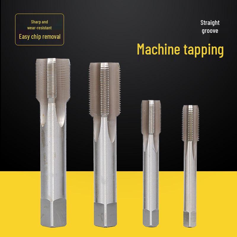 Non-Standard M22 Fine Thread Machine Tap Set: Sizes 1.5, 1.25, 1, 0.75, 0.5, 1.75