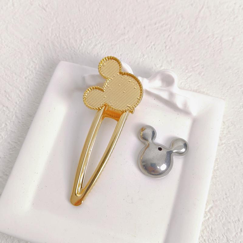 

Mother s Day DIY Song Brocade Hair Clip Base with Lid - Handmade Chinese Heritage Hair Accessories Set for Team Building