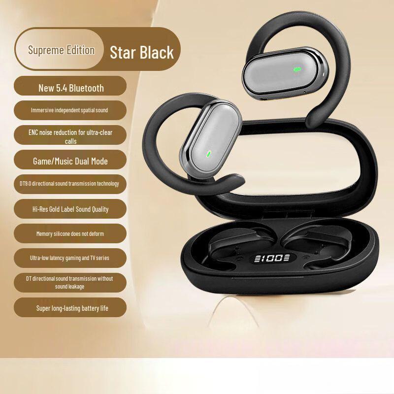 

X98 Open-Ear Bluetooth Earbuds: Long Battery, Noise-Canceling, Sports-Ready, High-Quality Sound