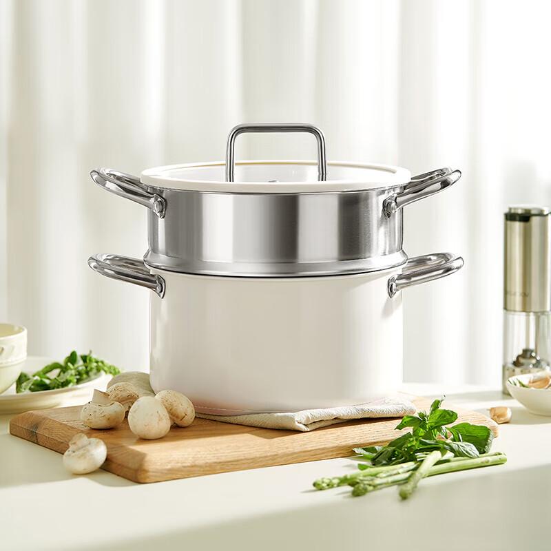 Desolang Time Series 316 Stainless Steel Steamer Pot
