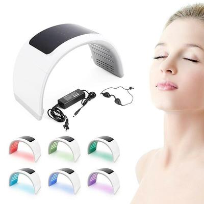7 Color LED Photon PDT Photodynamic Face Light-Therapy Mask Skin Tightening Beauty Machine Facial Mask For Back Acne Anti-Aging