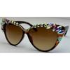 Brown Cat Eye Ladies Sunglasses Bj889127tort Torbrn