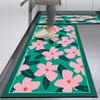 Household Diatom Mud Special Kitchen Floor Mat Blue Floor Mat Kitchen Nonslip And Dirtresistant Foot Mat Oilproof And Waterproof Floor Mat