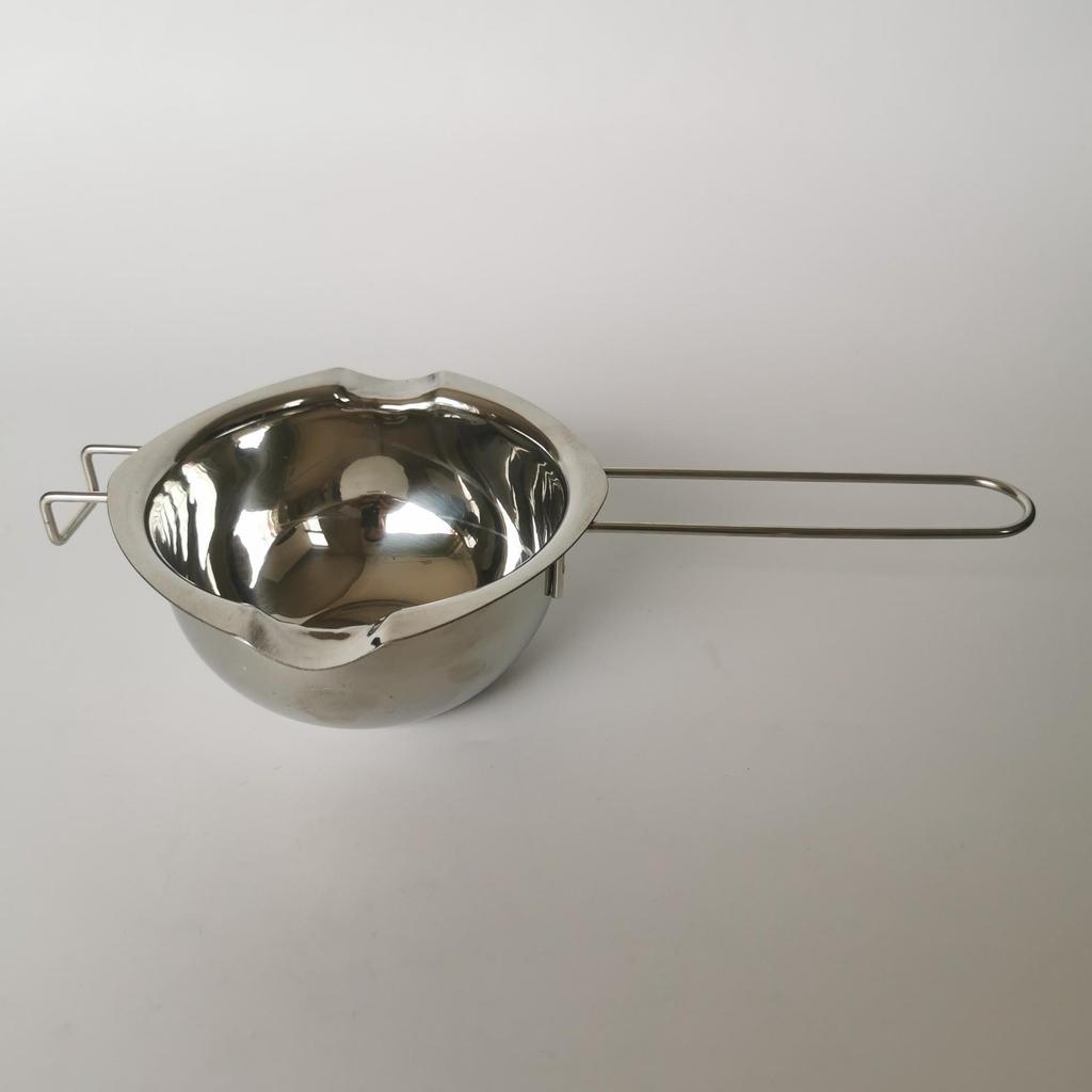 Stainless Steel Double Boiler Candle Making Kit with Stirring Rod and Measuring Cup