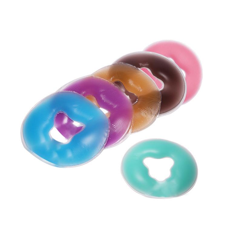 O/U Shape Beauty Salon Silicone Pillow Face SPA Body Back Massage Relax Cushion Bolsters Pillow Pad